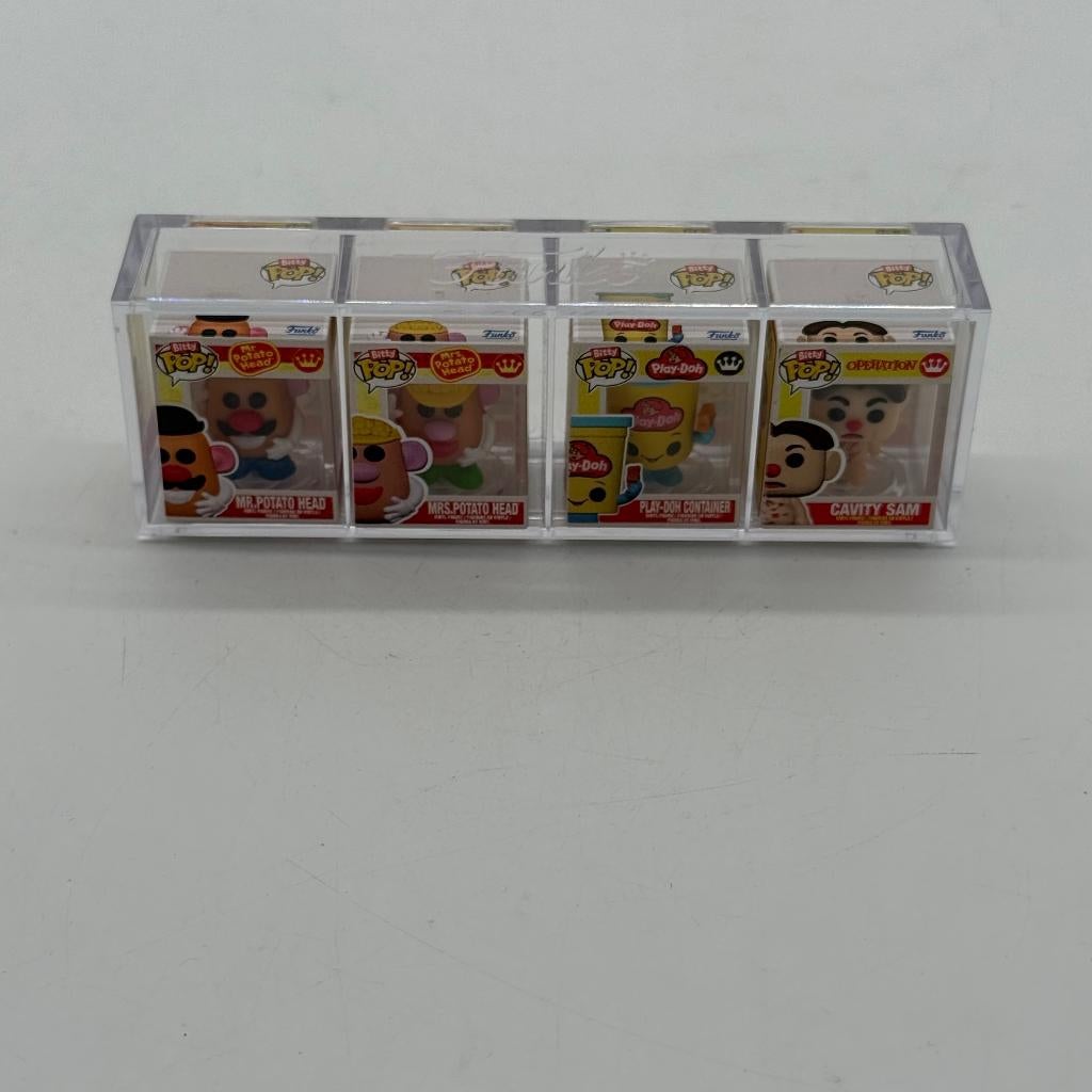 Bitty Pop! Retro Figuren - set van 4 - met case, Verzamelen, Ophalen of Verzenden, Zo goed als nieuw