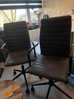 Als nieuwe Bureaustoelen Leen bakker (2x) grijs, Ophalen, Zo goed als nieuw, Grijs