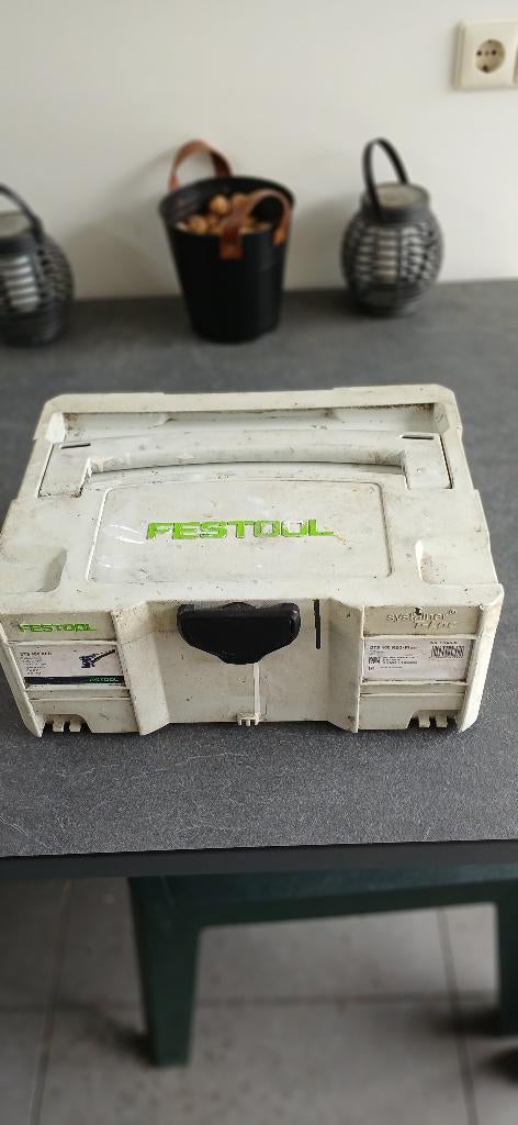 Festool T loc systainers gereedschapskoffers boxen, Ophalen of Verzenden, Gebruikt