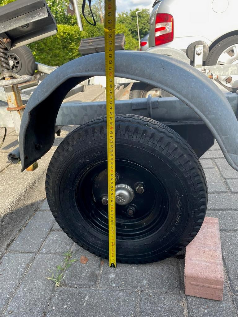 Spatborden incl beugels voor Pega boottrailer of aanhanger, Ophalen of Verzenden, Gebruikt