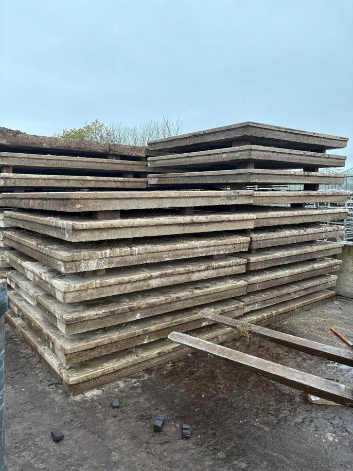 Gebruikte Betonplaten, Doe-het-zelf en Verbouw, Overige Doe-het-zelf en Verbouw, Gebruikt, Ophalen