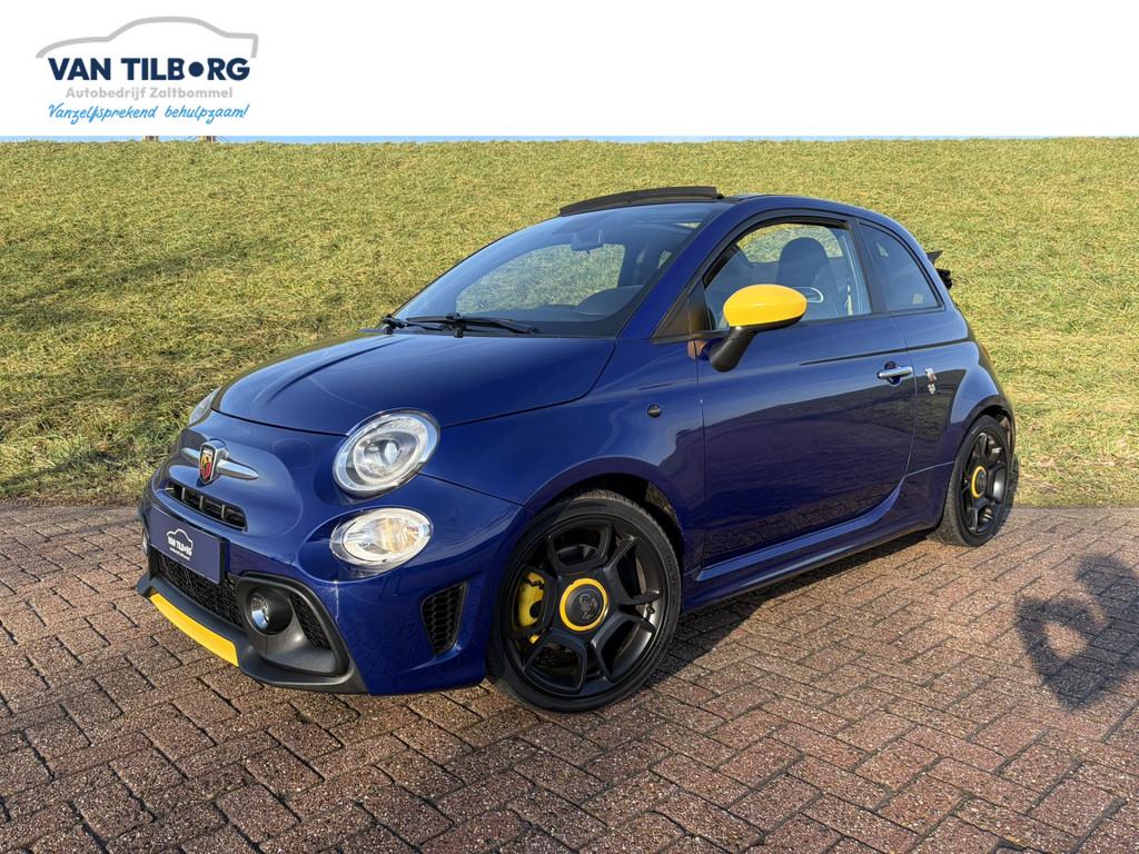 Fiat Abarth 595 Cabrio 1.4 T-Jet Pista Dealeronderhouden | W, Auto's, Abarth, Voorwielaandrijving, 12 maanden, Stof, Gebruikt