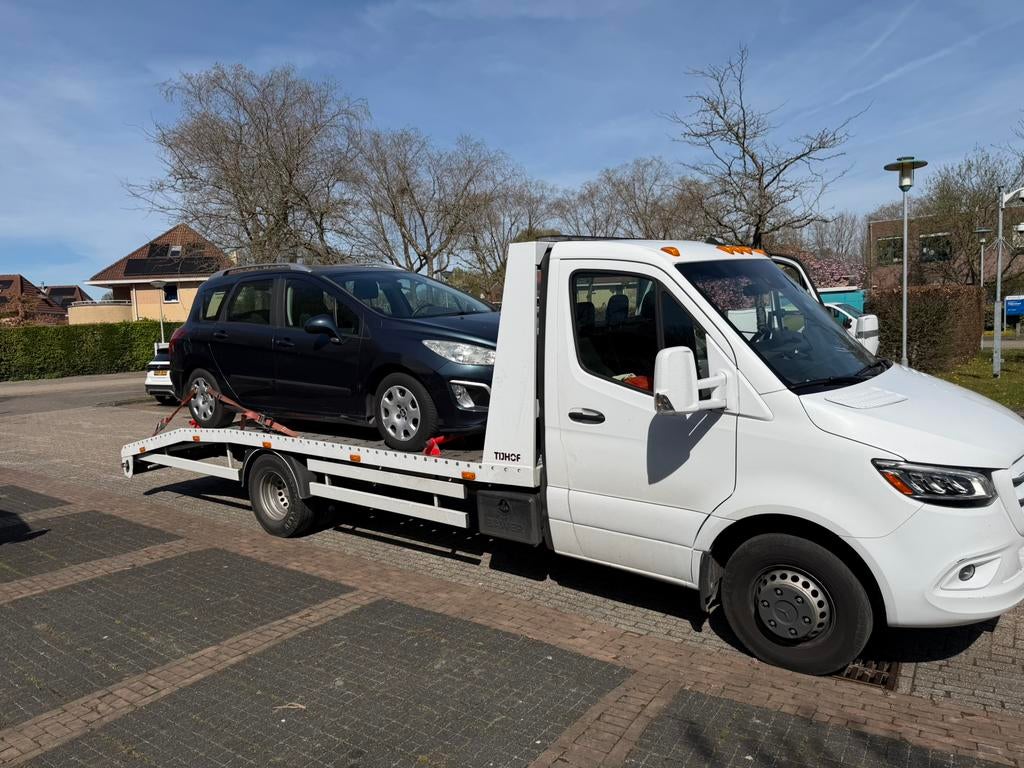 Mercedes sprinter TE KOOP GEVRAAGD OOK 4x4 uitvoering, Auto's, Euro 5, Zwart, 4 cilinders, Bedrijf