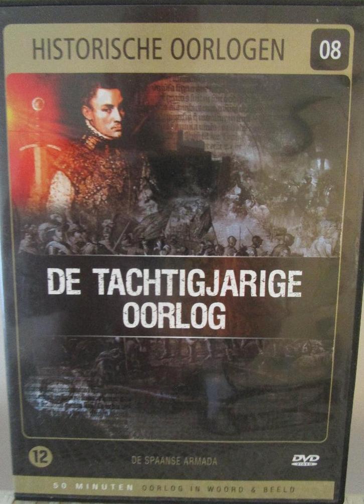 dvd Historische Oorlogen - De Tachtigjarige Oorlog, Cd's en Dvd's, Dvd's | Overige Dvd's, Zo goed als nieuw, Vanaf 16 jaar, Ophalen of Verzenden