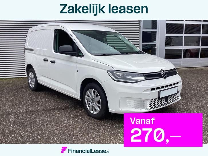 Volkswagen Caddy Cargo 2.0 TDI 125 pk LED/ Standkachel/ Stoe, Auto's, Bestelauto's, Bedrijf, Lease, Financial lease, ABS, Achteruitrijcamera