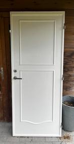 Binnendeur wit 202,5 x 83,8 cm, Ophalen, Gebruikt, 80 tot 100 cm, Binnendeur