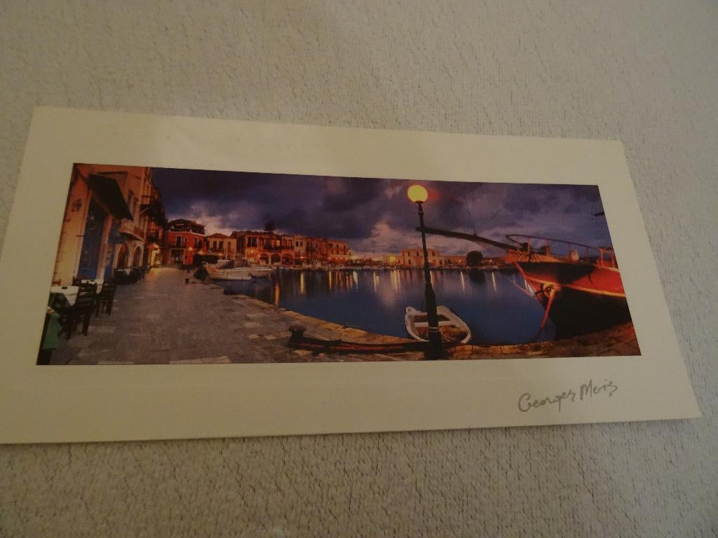 gelopen fotokaart Greek Islands 2004 Georges Meris, Ophalen of Verzenden, 1980 tot heden, Gelopen, Overig Europa