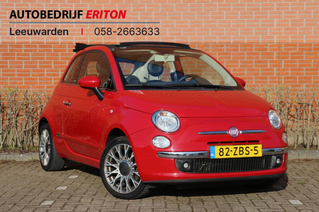 Fiat 500C 0.9 TwinAir 86pk Lounge | NL-auto | Cabrio | Airco, Euro 5, 86 pk, Gebruikt, Bedrijf