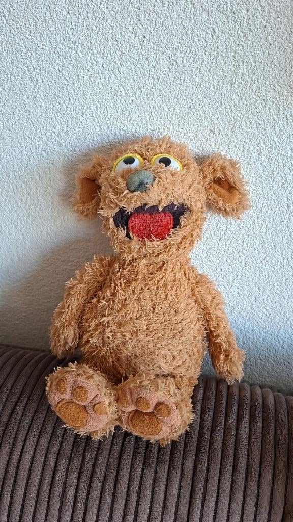 Tommie Sesamstraat knuffel, Kinderen en Baby's, Speelgoed | Knuffels en Pluche, Ophalen of Verzenden, Gebruikt, Hond