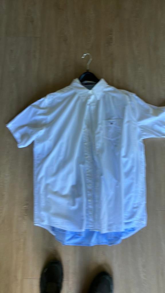 3 prachtige GANT zomerhemden XXXL katoen, Kleding | Heren, Overhemden, Ophalen of Verzenden, Zo goed als nieuw, Blauw, Overige halswijdtes