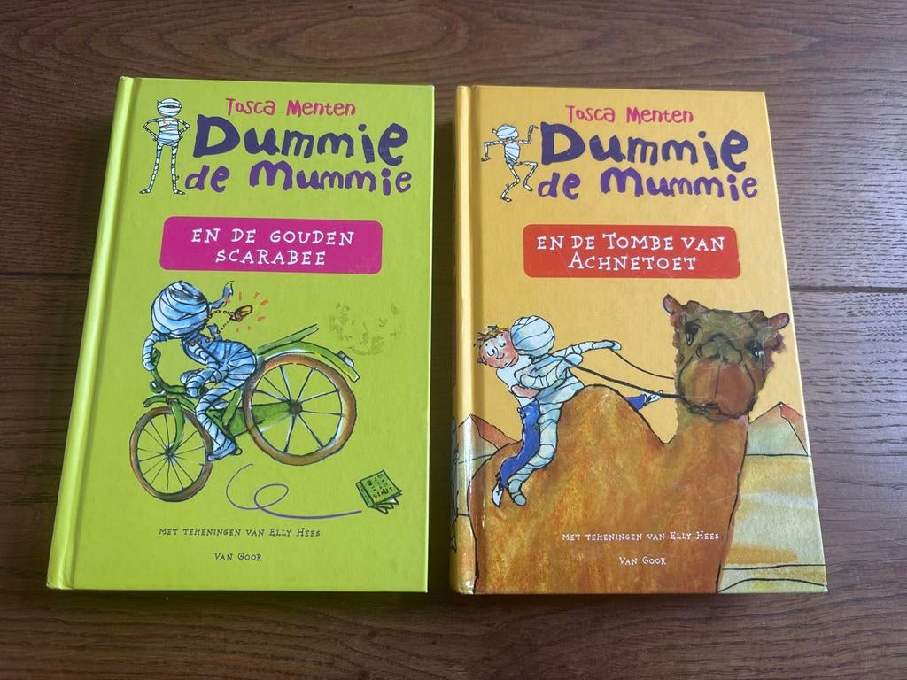 Dummie de Mummie deel 1 en 2, Ophalen of Verzenden, Zo goed als nieuw, Fictie algemeen