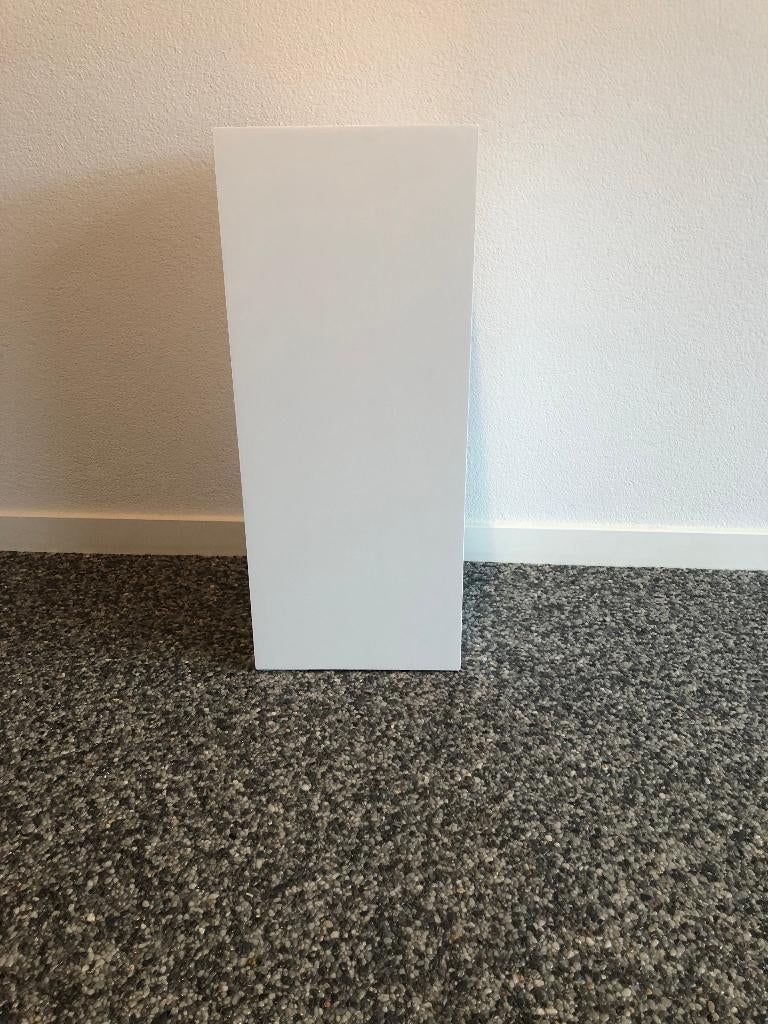 WITTE MDF SOKKEL | Zuil | Kolom | Pilaar 90x30x30cm, Ophalen of Verzenden, Nieuw