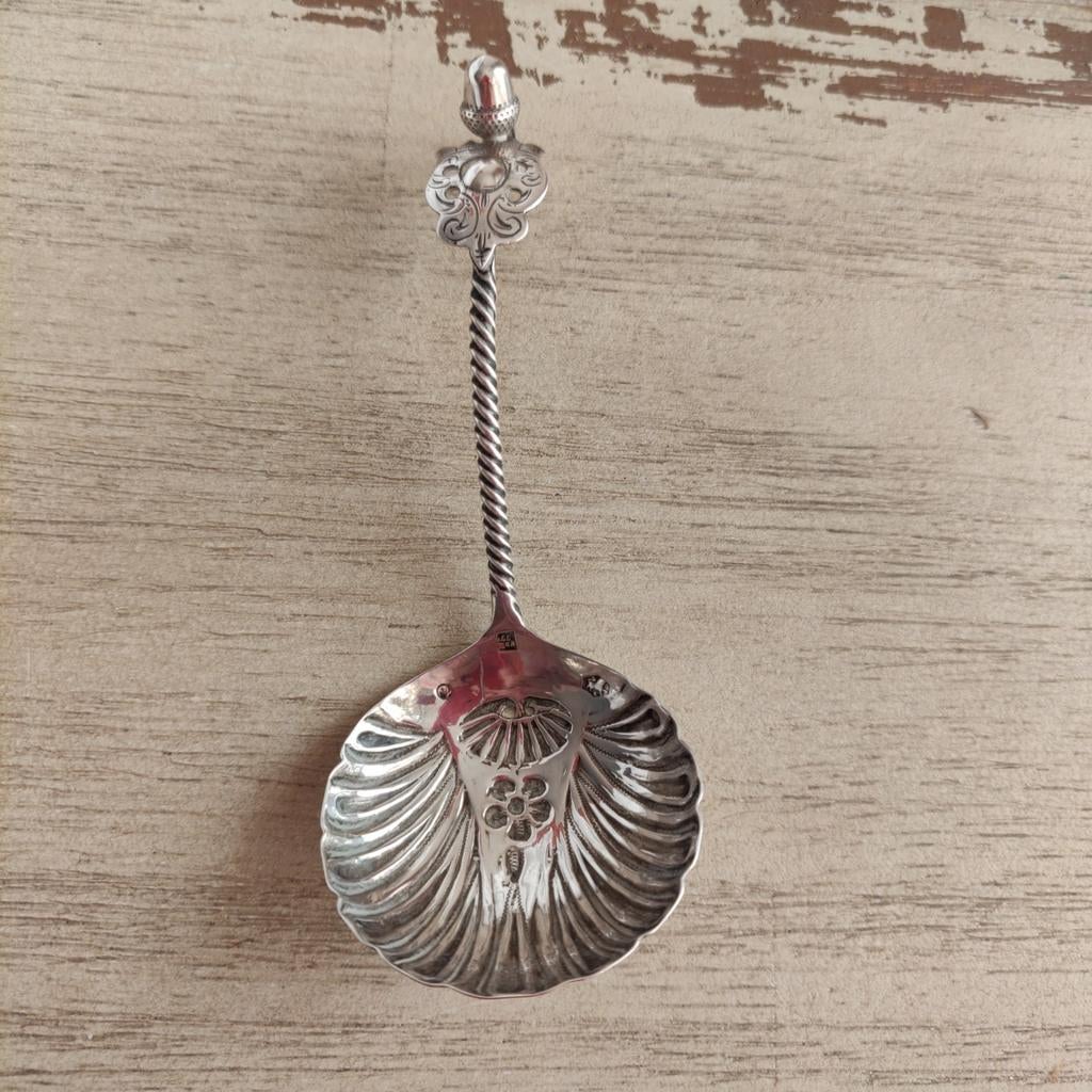 Zilveren roomlepel Van der Meulen 1903, Antiek en Kunst, Verzenden