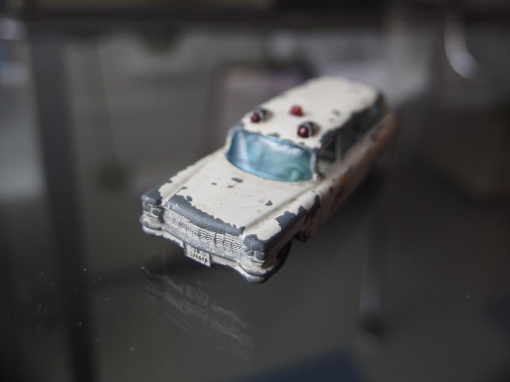 Matchbox S & S Cadillac Ambulance  no 54 (1965-69), Ophalen of Verzenden, Gebruikt, Auto