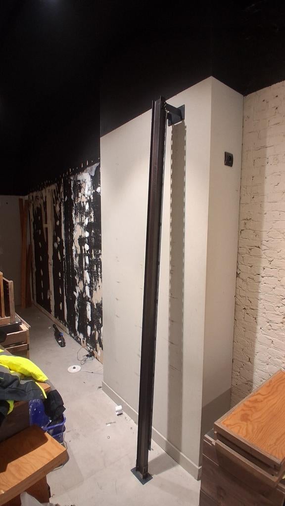 34 stuks Wandprofielen / Systeemwanden voor winkelinterieur