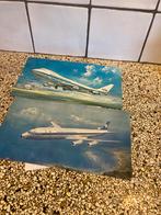 2 kaarten KLM, Ophalen of Verzenden, Zo goed als nieuw, Kaart, Foto of Prent