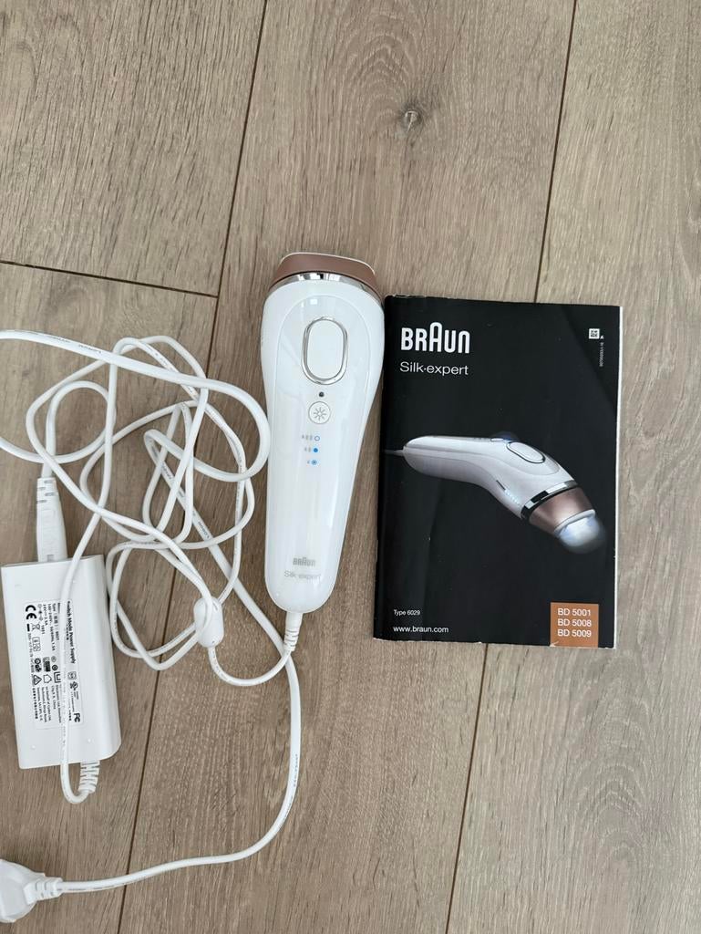 Braun Silk-expert IPL BD 5001, Witgoed en Apparatuur, Persoonlijke-verzorgingsapparatuur, Ophalen of Verzenden, Gebruikt, Scheren en Epileren
