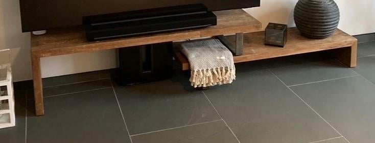 TV Meubel d-bodhi soul - teakhout, Ophalen, Teakhout, Zo goed als nieuw, 200 cm of meer