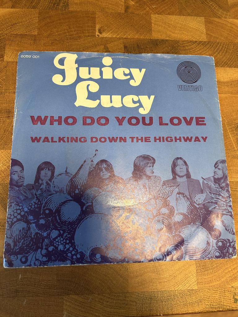 Juicy Lucy Who do you love single, Ophalen of Verzenden, Gebruikt, Pop, Single