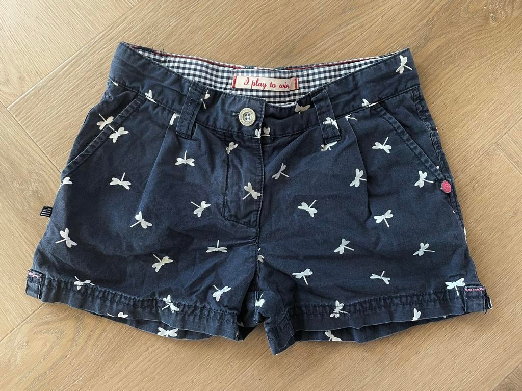 McGregor Donkerblauw kort broekje maat 128, Kinderen en Baby's, Verzenden, Zo goed als nieuw, Meisje, Broek