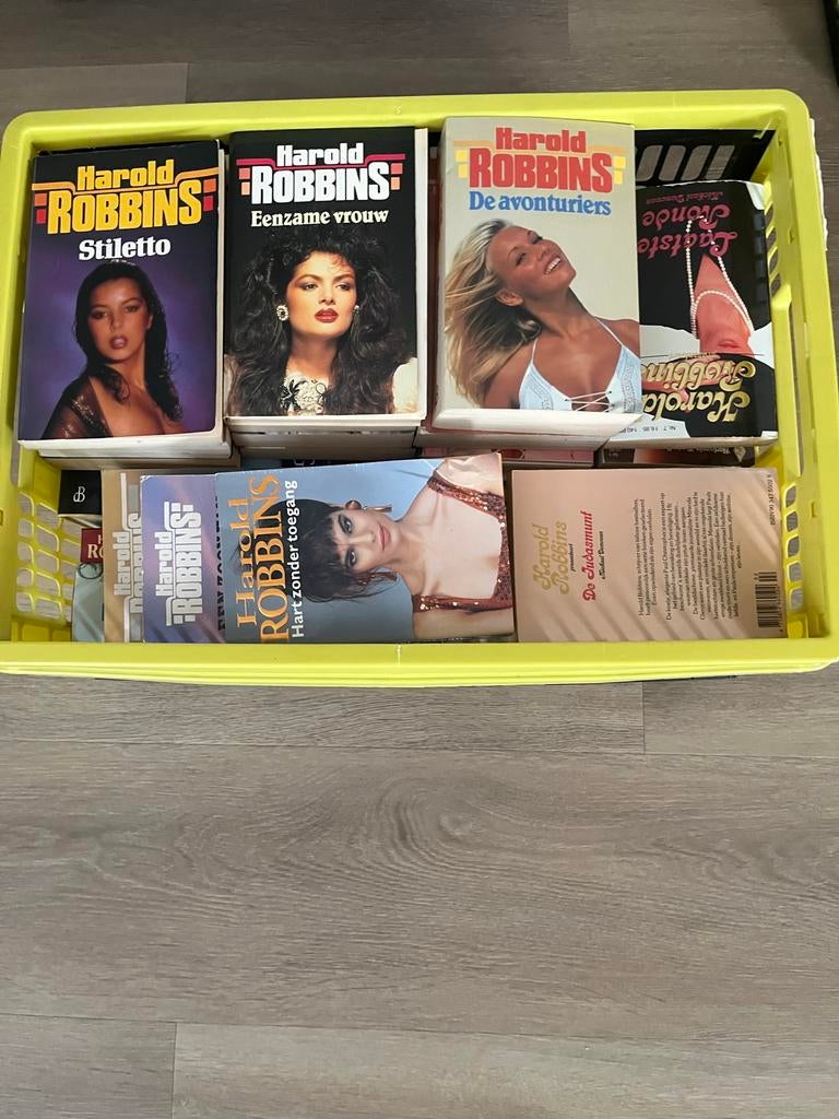 Boeken Harold Robbins, Jackie Collins, Sidney Sheldon (Teab), Boeken, Ophalen, Diverse auteurs, Zo goed als nieuw, Nederland