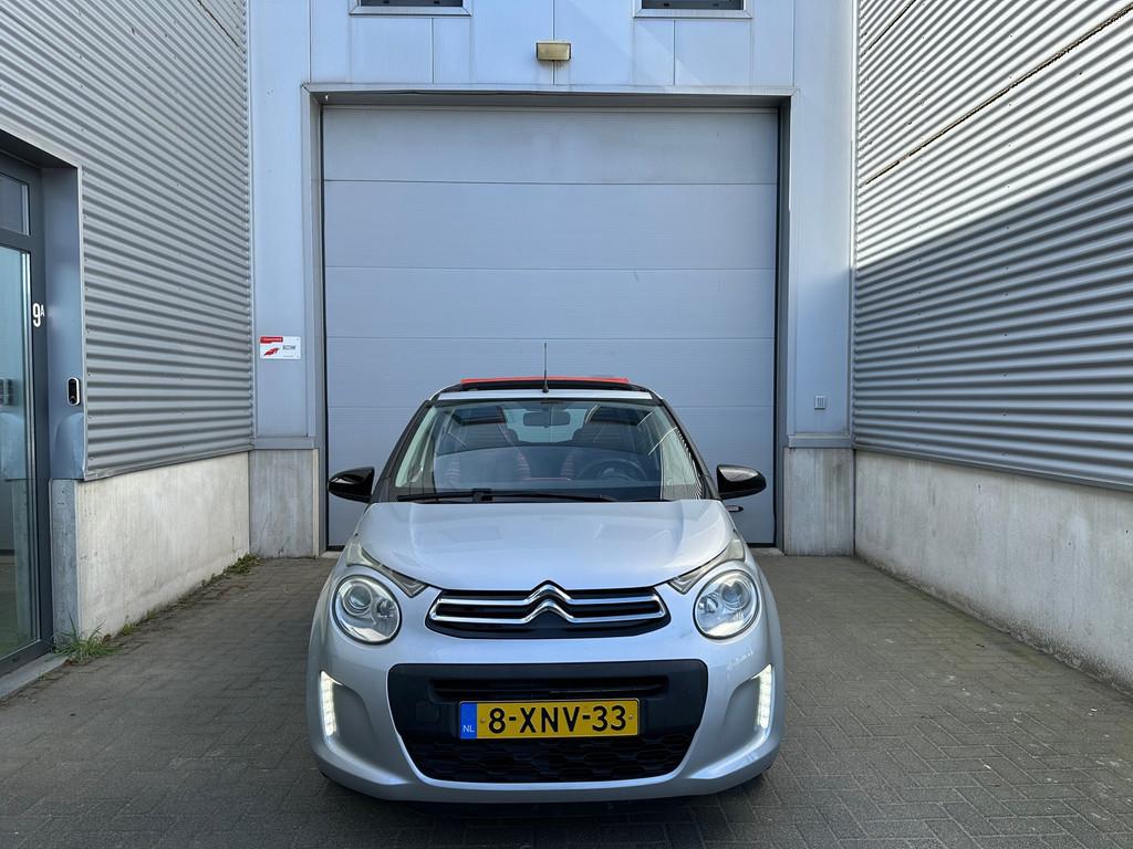 Citroen C1 1.2 Airscape Shine | 1e Eigenaar | SCHUIFDAK | BL, Auto's, Voorwielaandrijving, Euro 5, Stof, Gebruikt