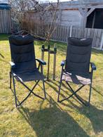 Campingstoelen, 2 Human Nature Vouwstoelen -teab., Caravans en Kamperen, Kampeermeubelen, Ophalen, Gebruikt, Campingstoel