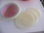 tupperware schaaltjes, Huis en Inrichting, Keuken | Tupperware, Ophalen of Verzenden, Zo goed als nieuw, Blauw, Schaal