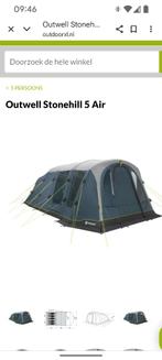 Outwell Stonehill 5 air tent, Caravans en Kamperen, Tenten, Ophalen, Zo goed als nieuw, Tot en met 5