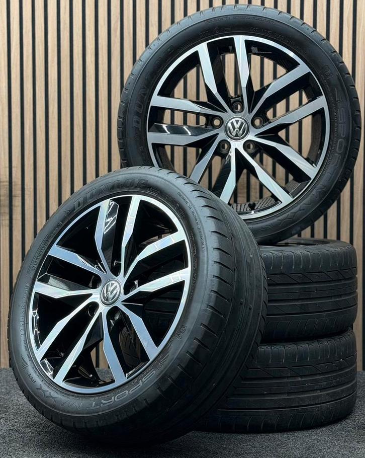Originele 17 inch VW Golf 7 5G Madrid 5x112 ET49 225/45/17, Auto-onderdelen, Banden en Velgen, Banden en Velgen, Zomerbanden, 17 inch