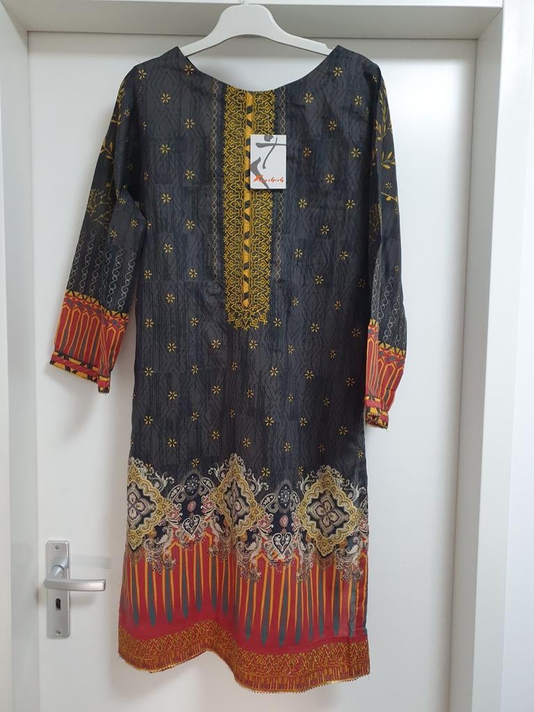 Prachtige Indiase/Hindoestaanse Kurta met borduursel maat S, Kleding | Dames, Nieuw, Ophalen of Verzenden, Onbekend, Maat 36 (S)