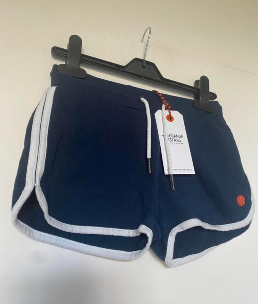 Broekje blauw orange stars nieuw maat 140/146, Ophalen of Verzenden, Nieuw, Meisje, Broek