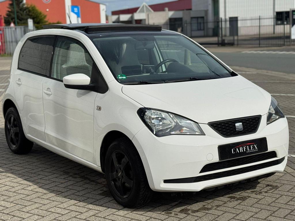 SEAT Mii 1.0 Style DAK/NAVI/STOELVERW., Voorwielaandrijving, Euro 5, Stof, Gebruikt