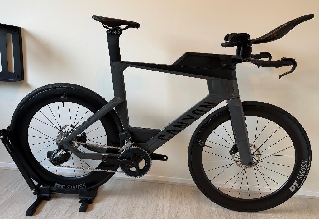 Canyon Speedmax CF 7 AXS Tijdritfiets maat L, Fietsen en Brommers, Fietsen | Racefietsen, 28 inch, Carbon, Heren, Zo goed als nieuw