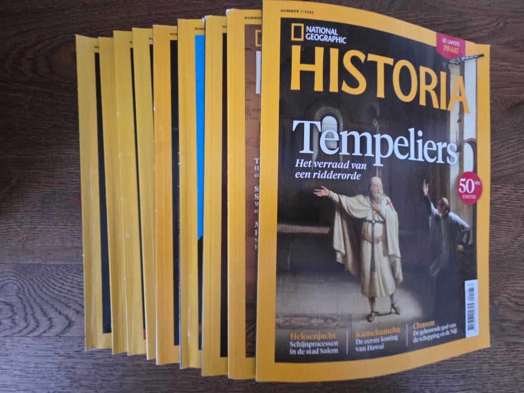 National Geographic Historia tijdschriften, Ophalen of Verzenden, Zo goed als nieuw, Wetenschap en Natuur