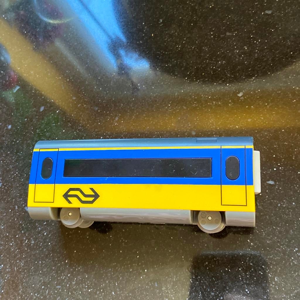 Gratis gele wagon Marklin My World speelgoedtrein 3+, Ophalen of Verzenden
