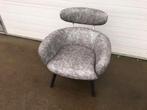 3 stuks luxe fauteuils gestoffeerd met echt leer, Huis en Inrichting, Fauteuils, Ophalen, 75 tot 100 cm, Zo goed als nieuw, 75 tot 100 cm