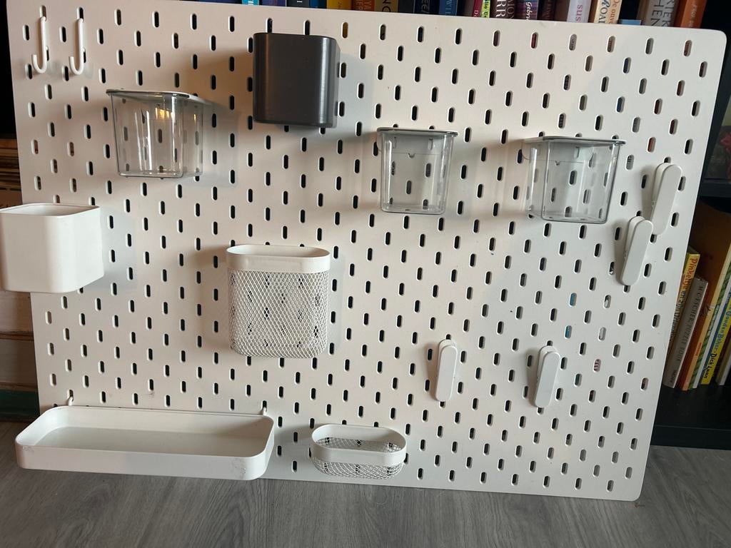 IKEA Skådis Opbergbord met Accessoires, Ophalen, Zo goed als nieuw