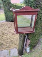 Brocant/Retro Klein vitrinekastje met verlichting, Ophalen