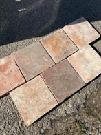 Lot antieke terracotta tegels Voor info BELLEN 0474220705, Ophalen