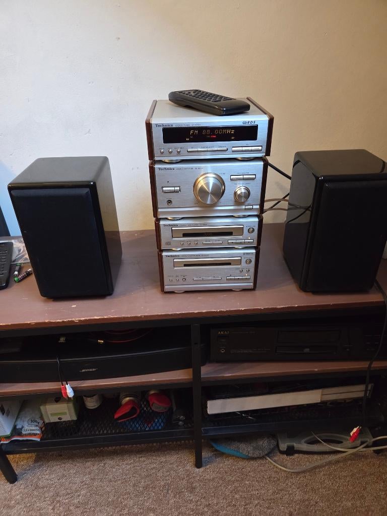 Technics SE-HD501 Top Stereo set compleet met speakers, Losse componenten, Ophalen, Overige merken, Tuner of Radio