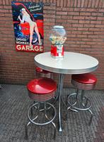 FIFTIES SIXTIES AMERIKAANSE BARKRUKKEN BEL AIR BARTAFEL, Ophalen, 60 tot 90 cm, Met voetsteun, Zo goed als nieuw
