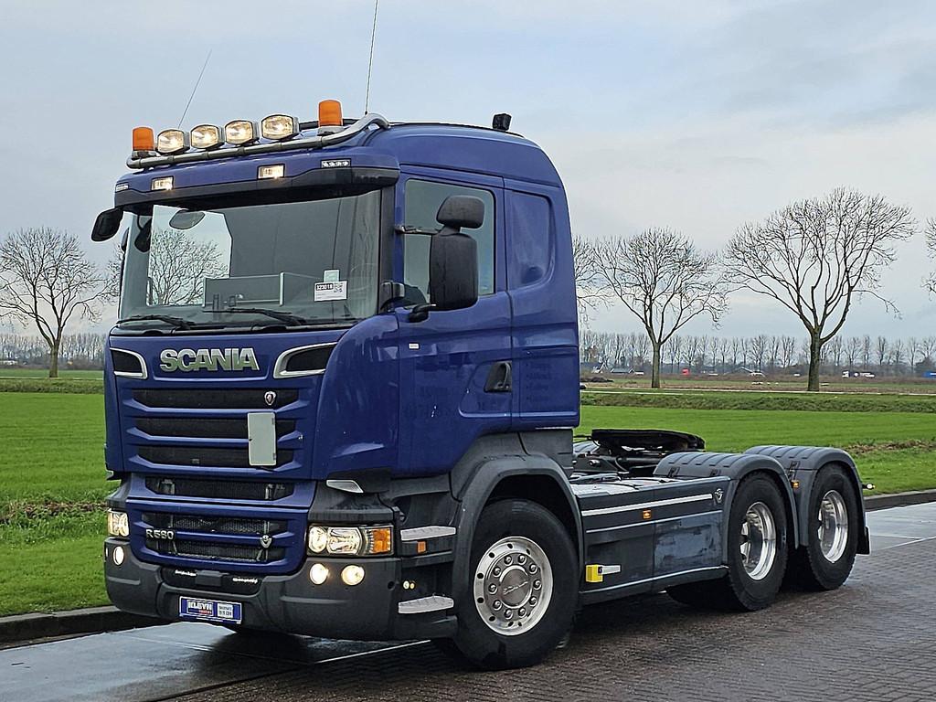 SCANIA R580 6x4 v8 ret. pto. hyd, Automaat, Euro 6, Scania, Blauw