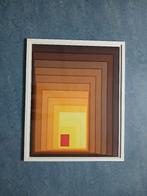 Lithografische druk in nieuwe lijst, Ophalen