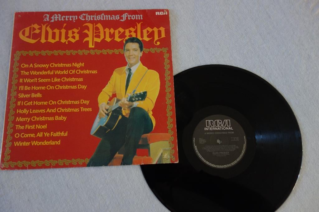 Lp A Merry Christmas from Elvis Presley, Cd's en Dvd's, Vinyl | Pop, Ophalen of Verzenden, 1960 tot 1980, Zo goed als nieuw, 12 inch