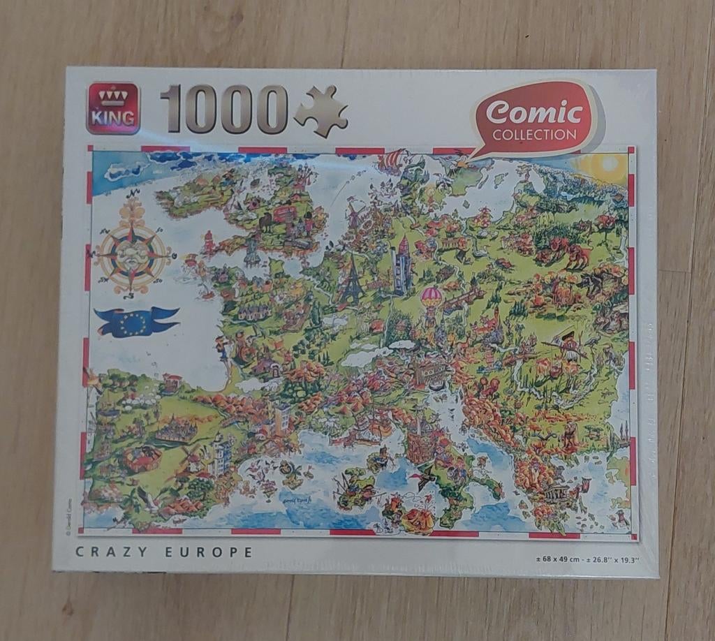 Puzzel 1000 stukjes, Ophalen of Verzenden, 500 t/m 1500 stukjes, Nieuw