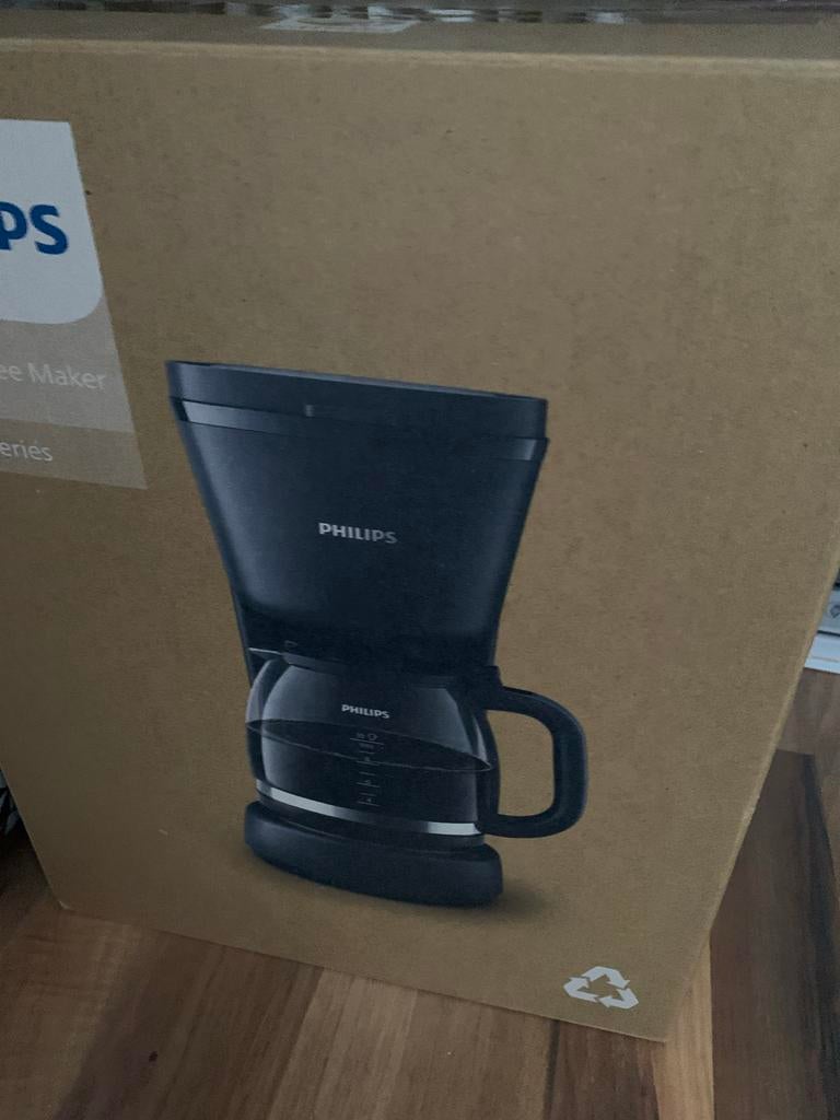Philips Koffiezetapparaat - Nieuw in doos, Ophalen, 10 kopjes of meer, Gemalen koffie, Koffiemachine