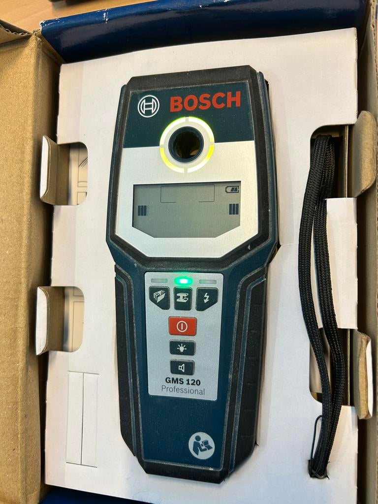 Bosch GMS 120 Professional Multidetector, Doe-het-zelf en Verbouw, Meetapparatuur, Ophalen, Gebruikt, Overige meters