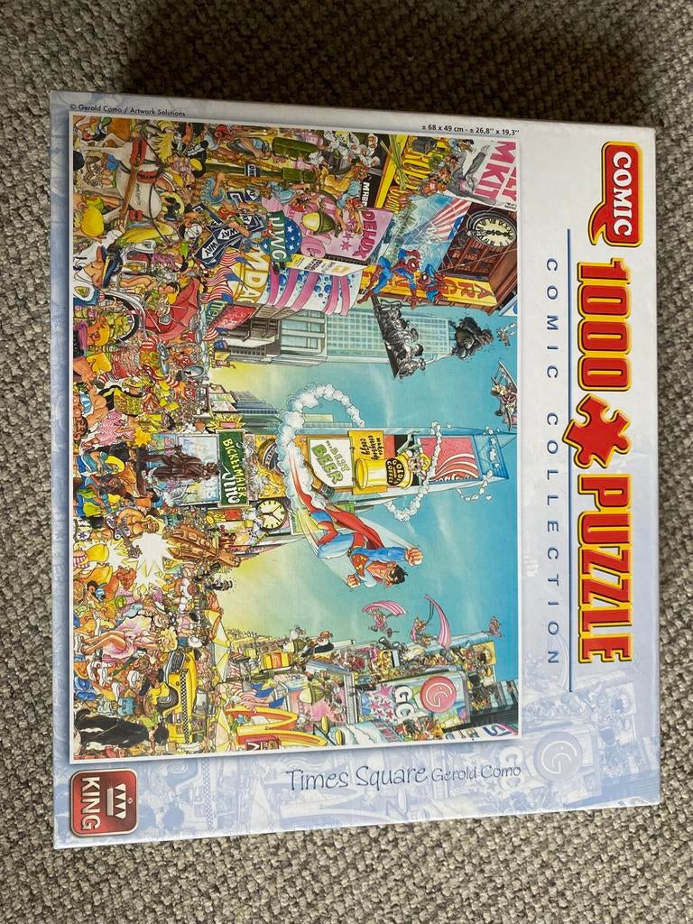 Comic collection puzzel 5089 Madison Square Gerold Como, Ophalen of Verzenden, 500 t/m 1500 stukjes, Nieuw, Legpuzzel