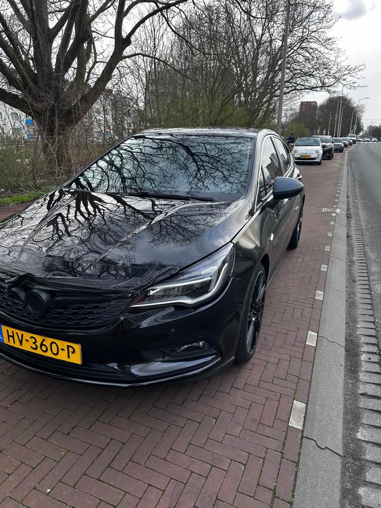 Opel Astra 2016, Auto's, Fiat, Particulier, Benzine, Euro 5, B, Hatchback, Handgeschakeld, Origineel Nederlands, Zwart, Zwart